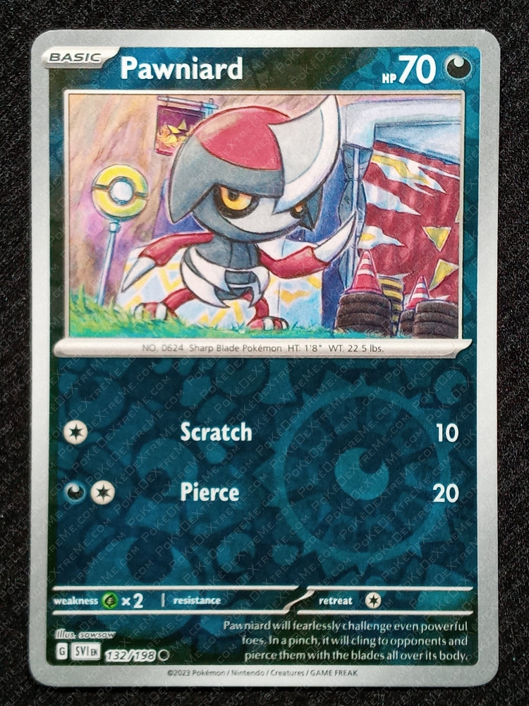 132/198 Pawniard {Reverse Holo}