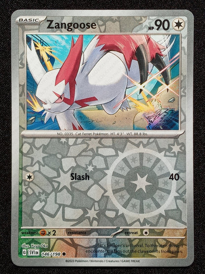 146/198 Zangoose {Reverse Holo}