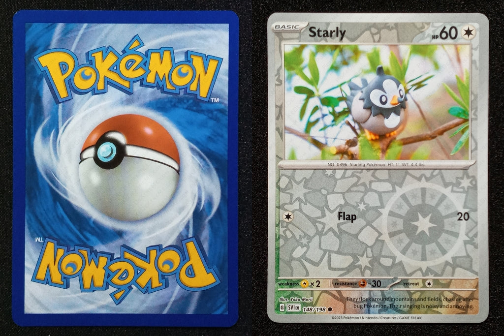 148/198 Starly {Reverse Holo}
