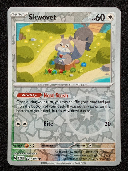 151/198 Skwovet {Reverse Holo}