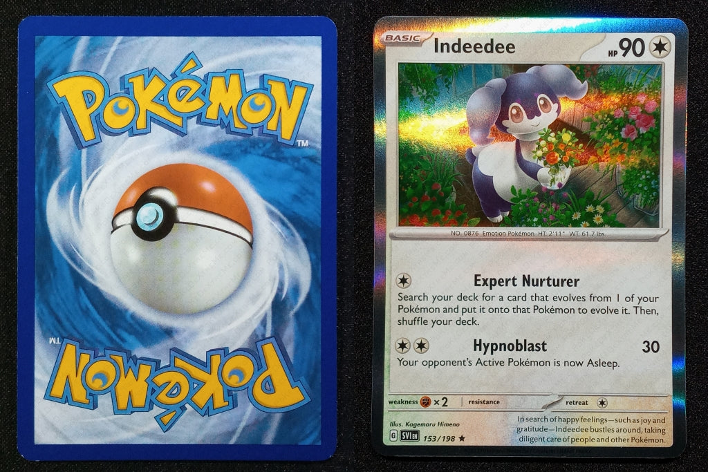 153/198 Indeedee {Window Holo}