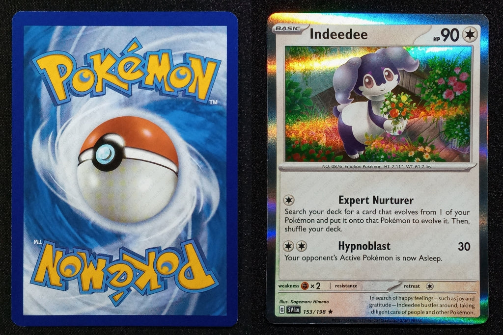 153/198 Indeedee {Window Holo}