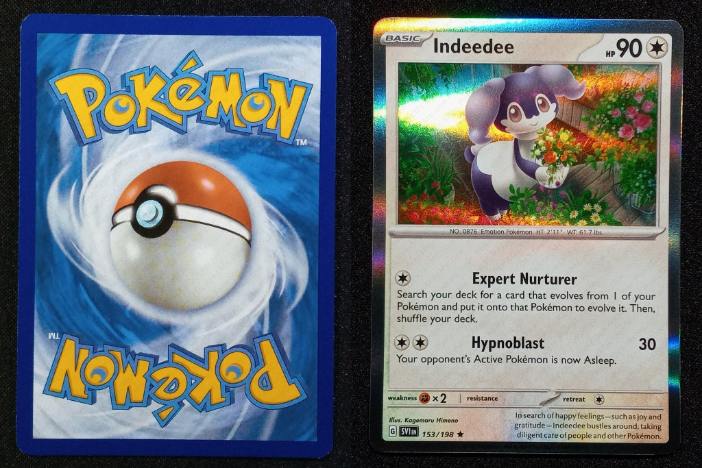 153/198 Indeedee {Window Holo}