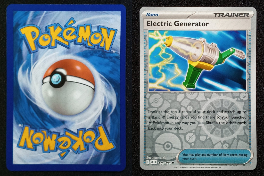 170/198 Electric Generator {Reverse Holo}