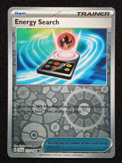 172/198 Energy Search {Reverse Holo}