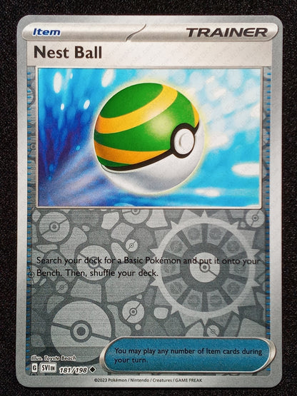 181/198 Nest Ball {Reverse Holo}