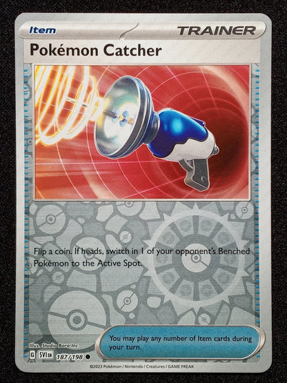 187/198 Pokémon Catcher {Reverse Holo}