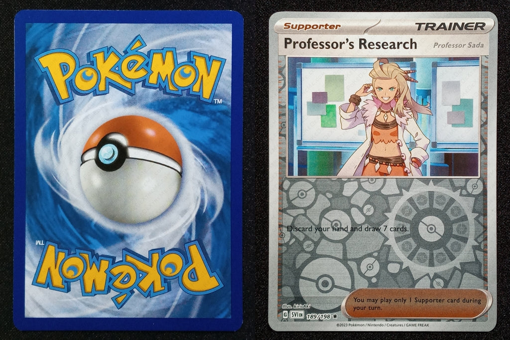 189/198 Professor's Research {Reverse Holo}