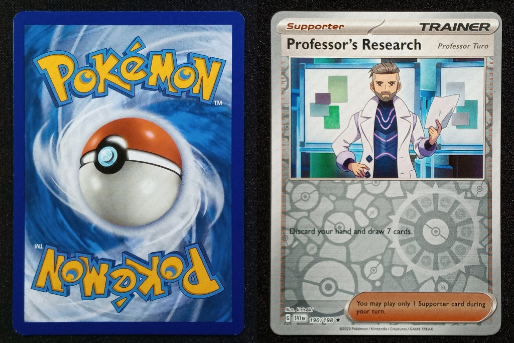 190/198 Professor's Research {Reverse Holo}