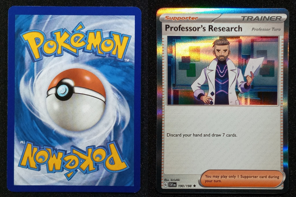 190/198 Professor's Research {Regular Holo}