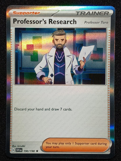 190/198 Professor's Research {Regular Holo}