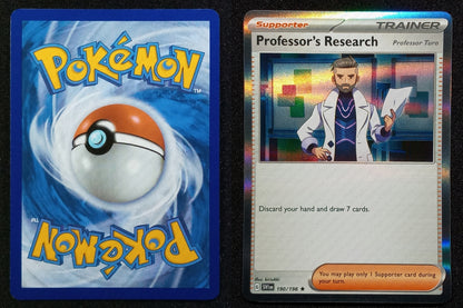 190/198 Professor's Research {Regular Holo}