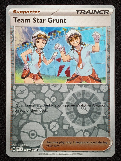 195/198 Team Star Grunt {Reverse Holo}