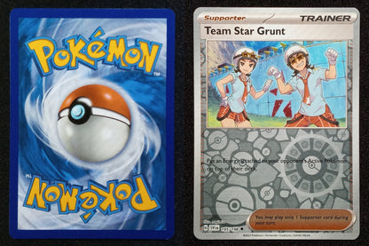 195/198 Team Star Grunt {Reverse Holo}