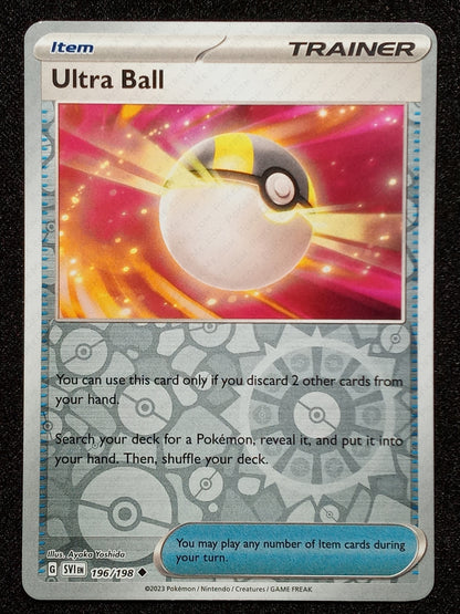 196/198 Ultra Ball {Reverse Holo}