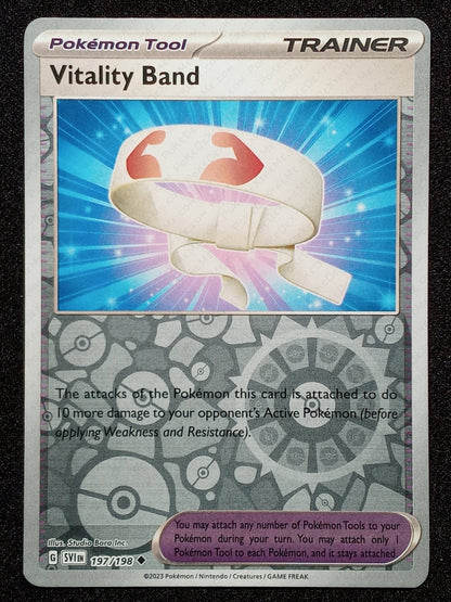 197/198 Vitality Band {Reverse Holo}