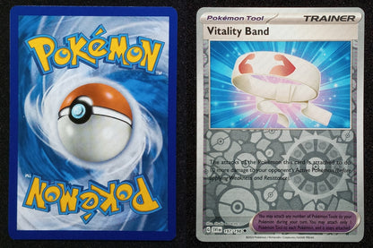 197/198 Vitality Band {Reverse Holo}