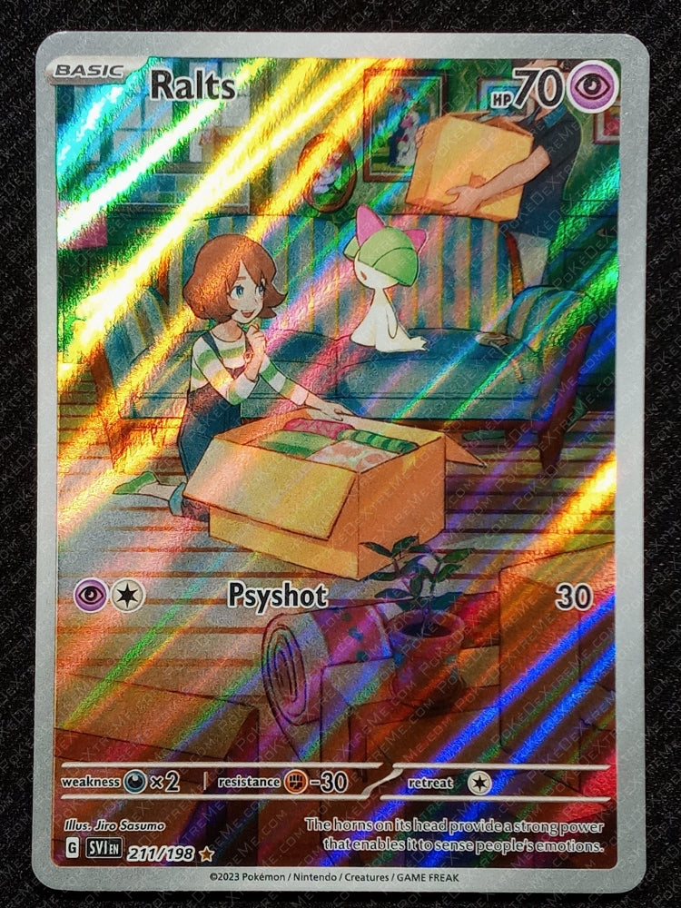 211/198 Ralts {Full Art Holo}