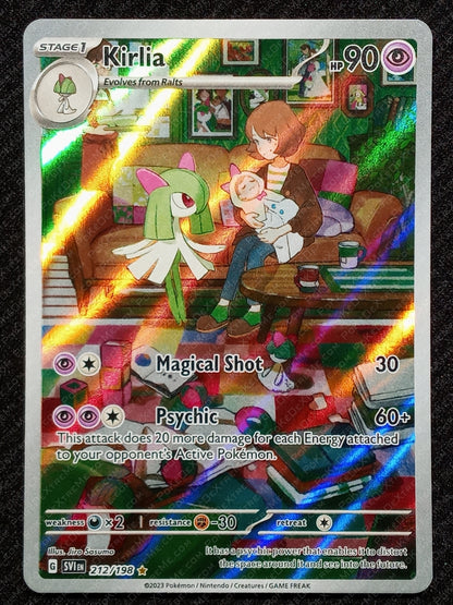 212/198 Kirlia {Full Art Holo}