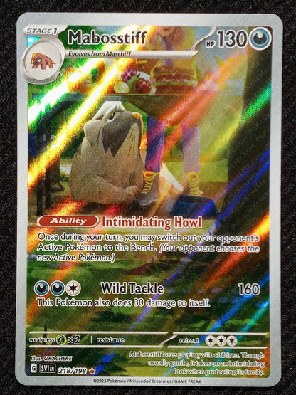 218/198 Mabosstiff {Full Art Holo}