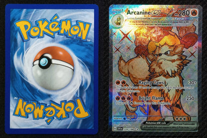 224/198 Arcanine EX {Full Art Holo}