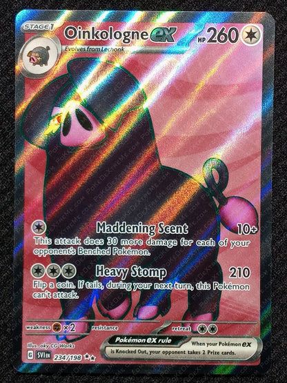 234/198 Oinkologne EX {Full Art Holo}