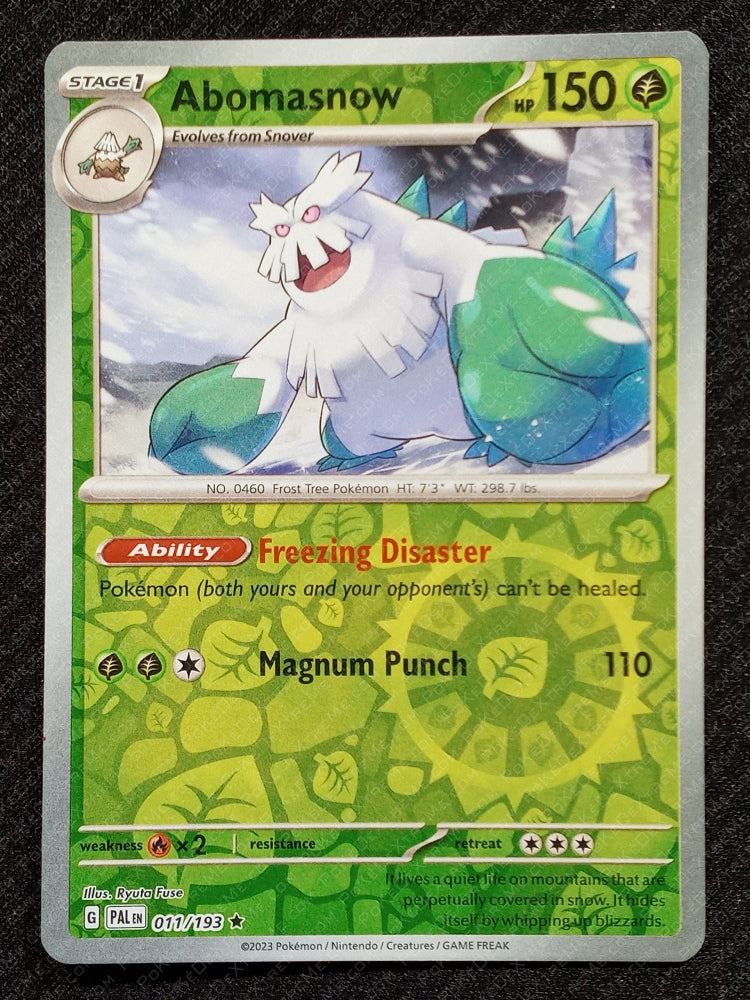 011/193 Abomasnow {Reverse Holo}