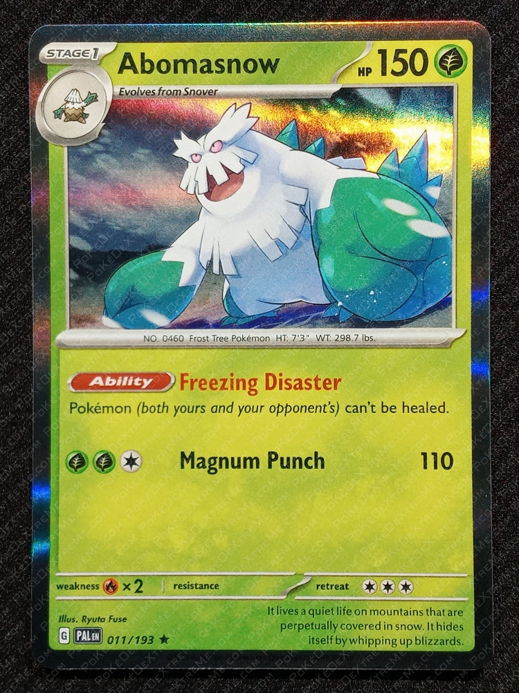 011/193 Abomasnow {Regular Holo}