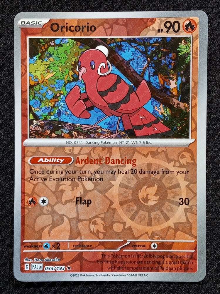 033/193 Oricorio {Reverse Holo}