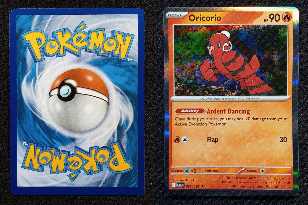 033/193 Oricorio {Window Holo}