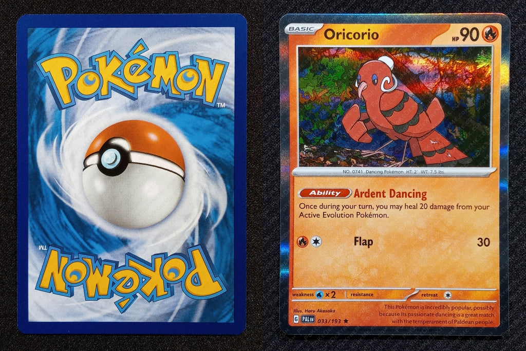 033/193 Oricorio {Window Holo}