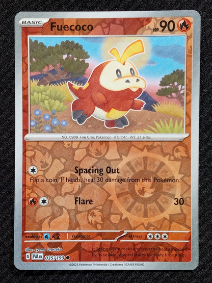 035/193 Fuecoco {Reverse Holo}