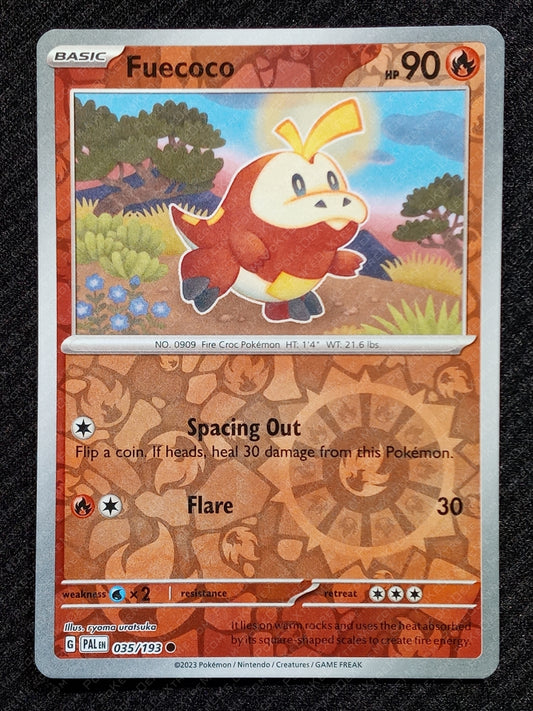 035/193 Fuecoco {Reverse Holo}