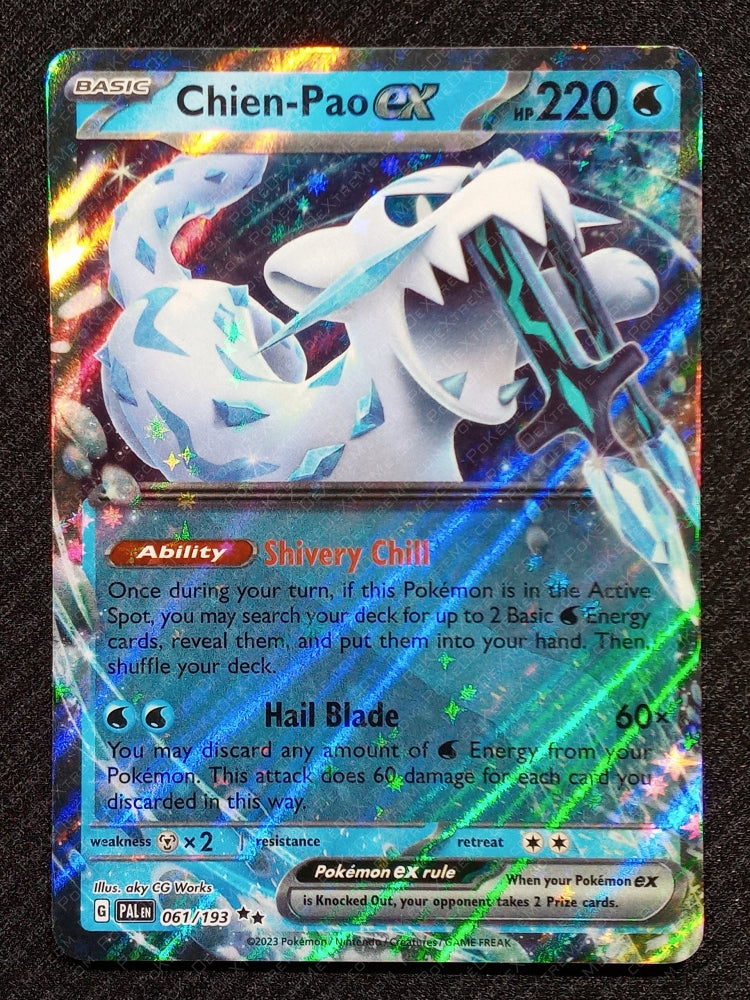 061/193 Chien-Pao EX {Full Art Holo}