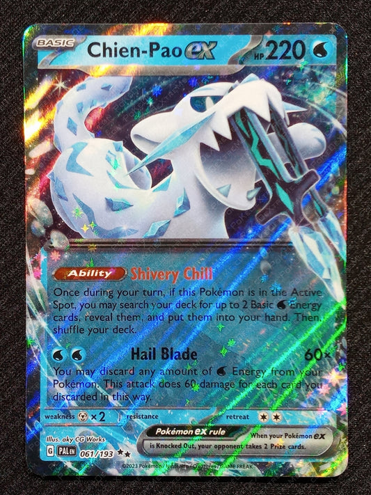 061/193 Chien-Pao EX {Full Art Holo}