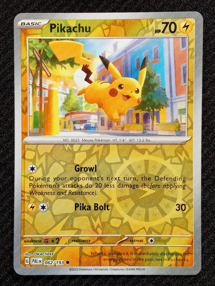 062/193 Pikachu {Reverse Holo}