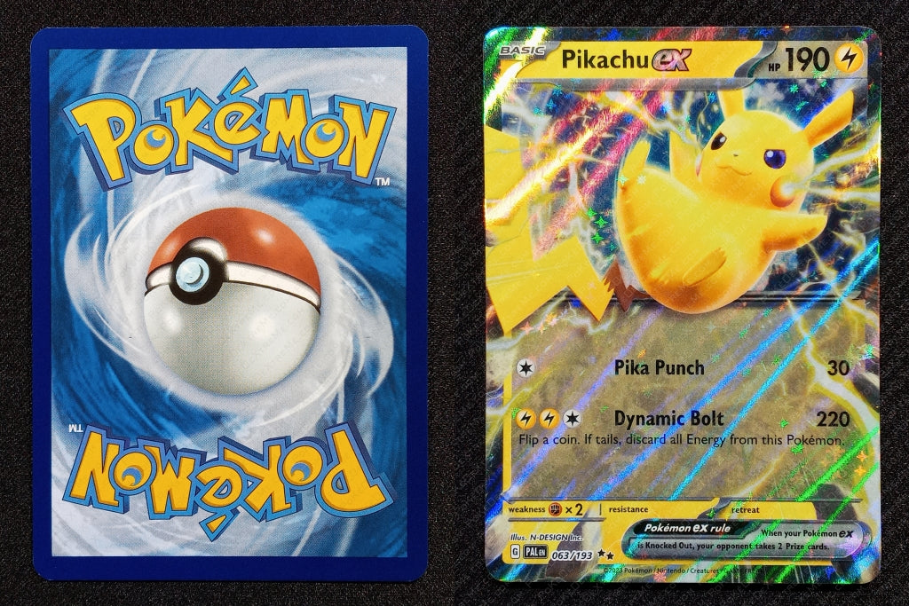 063/193 Pikachu EX {Full Art Holo}