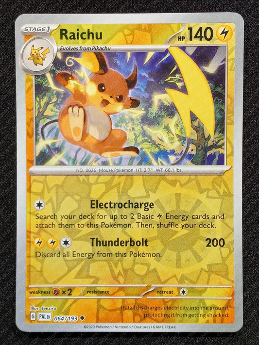 064/193 Raichu {Reverse Holo}