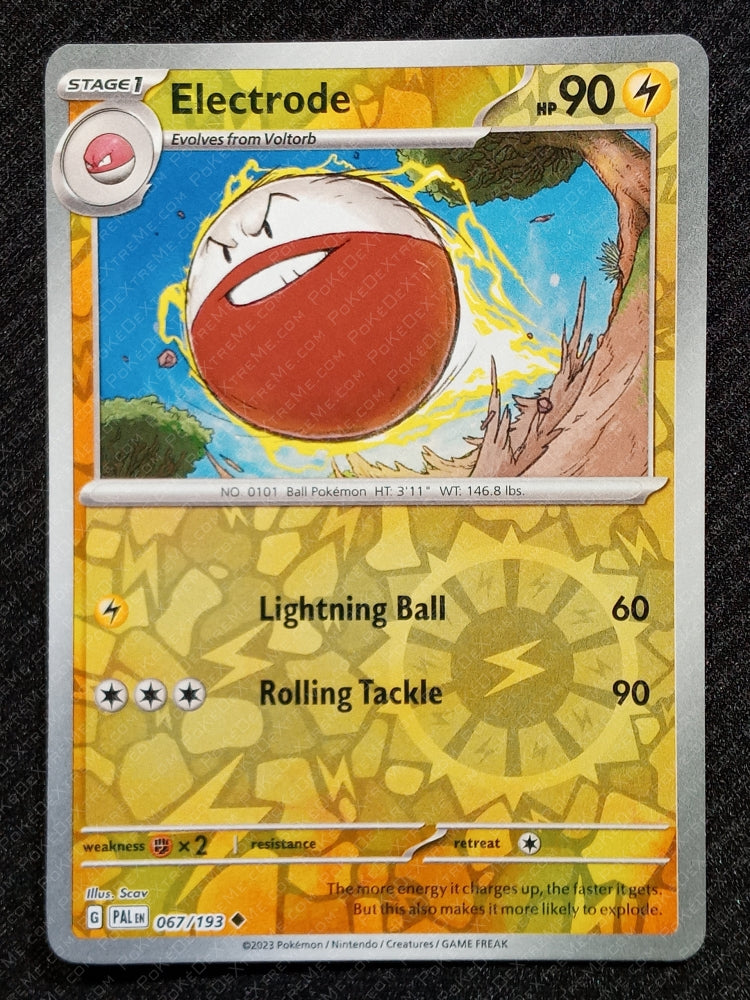 067/193 Electrode {Reverse Holo}