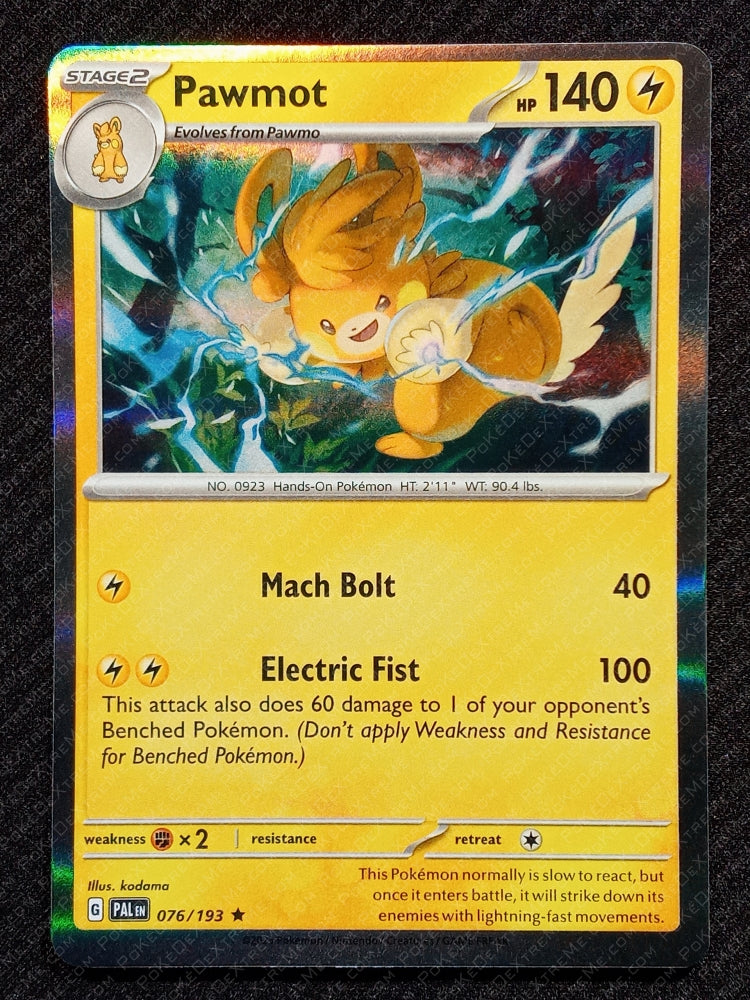 076/193 Pawmot {Window Holo}