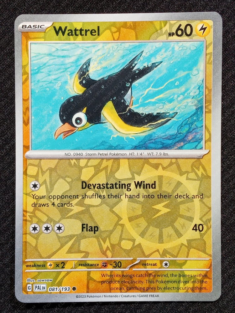 081/193 Wattrel {Reverse Holo}