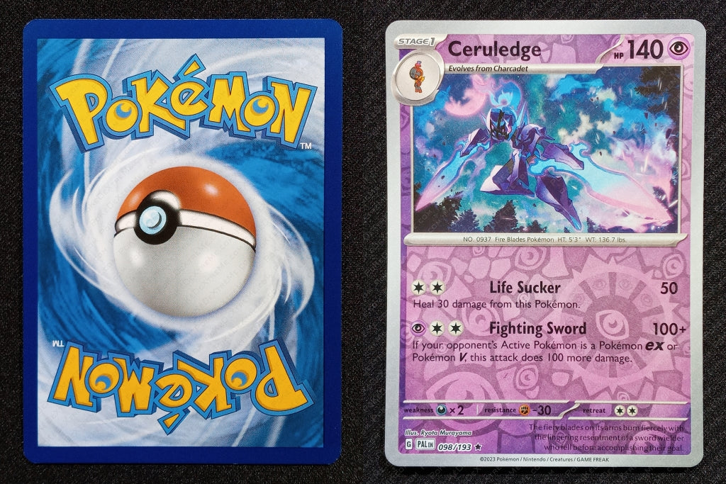 098/193 Ceruledge {Reverse Holo}