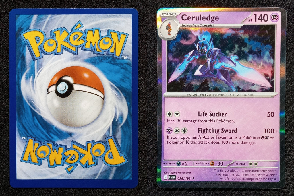 098/193 Ceruledge {Window Holo}