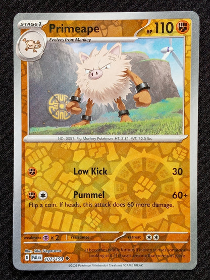 107/193 Primeape {Reverse Holo}