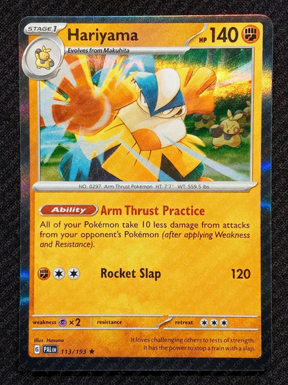 113/193 Hariyama {Regular Holo}
