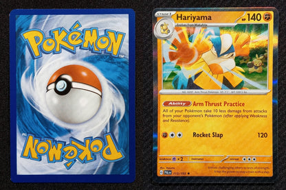 113/193 Hariyama {Regular Holo}