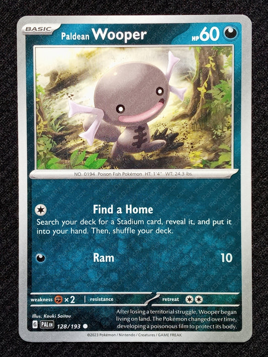 128/193 Paldean Wooper