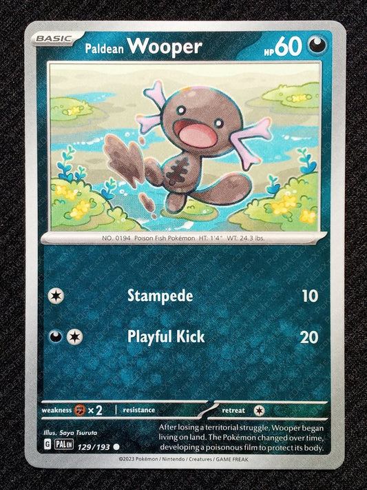 129/193 Paldean Wooper