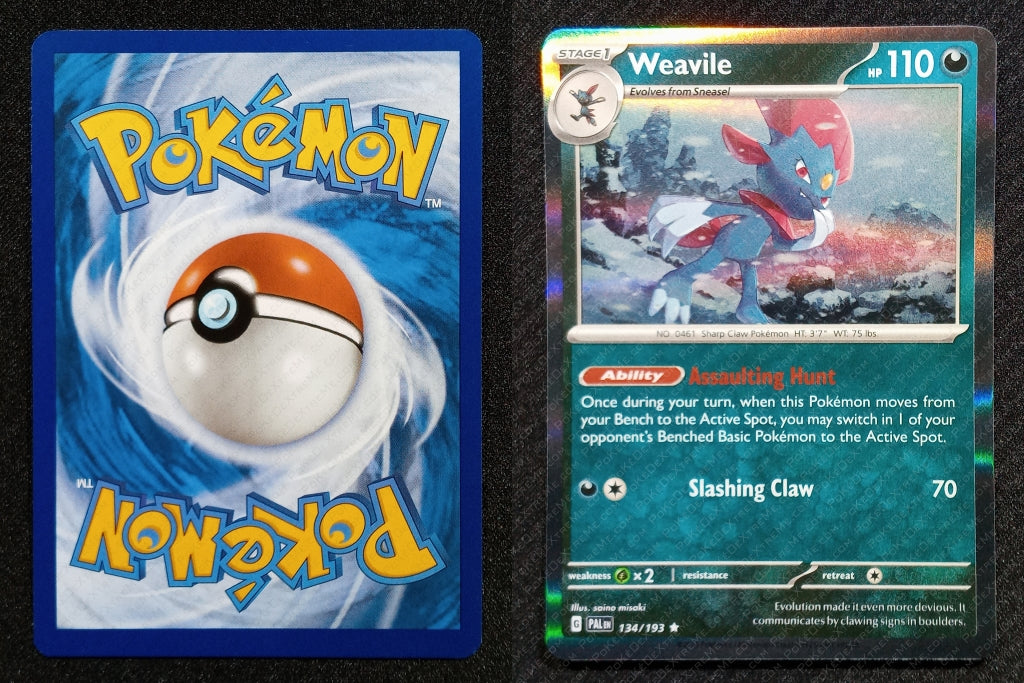 134/193 Weavile {Window Holo}