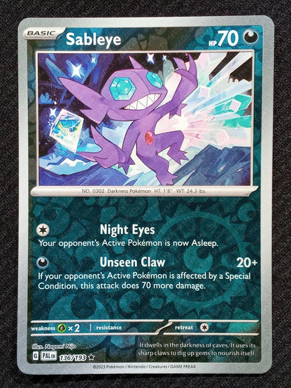 136/193 Sableye {Reverse Holo}